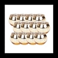 thumbnail image 1 of 12 Uds. Portavelas Votivas de Cristal de Mercurio Dorado Legant Portavelas de Oro para Bodas, Cenas de Ensayo, 1 of 1