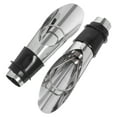thumbnail image 6 of Toyvian 2Pcs Black Stainless Steel Wine Aerator Pourer with Silicone Seal Bottle Stopper, 6 of 8