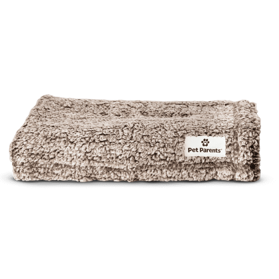 Pet Parents® Premium Pet Blanket, Water Resistant Dog Blanket & Cat Blanket, Chocolate, 50x60"