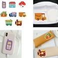 thumbnail image 2 of Geemin 8 Pcs Cartoon Truck Embroidered Patches Lovely Toy Car Iron on Patches Clothing Patches Sewing Patches for Clothes Bag, 2 of 8