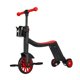 thumbnail image 3 of Patinete infantil antideslizante de 3 ruedas para niñas principiantes. Ideal para exteriores. Rojo, 3 of 8