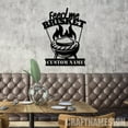 thumbnail image 2 of Craftnamesign Feed Me Brisket Metal Sign LED Light, BBQ Restaurant Sign, Kitchen Decor, 2 of 5