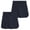 Navy Pockets, variant on Girls School Uniform Skirt - 2 Pack Performance Scooter Skort for Girls, 4-16
