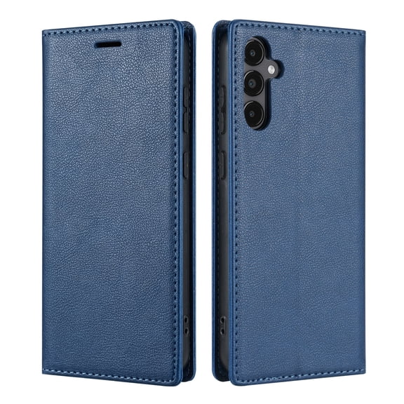 Allytechgroup Wallet Case for Samsung Galaxy S26 Plus 6.7", Premium PU Leather Cards Slots Shockproof Anti-Scratch Protective Phone Case for Women Men, Blue
