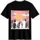 thumbnail image 1 of Women's T Shirts Short Sleeve Graphic Tees Cartoon Cute Cats Sunset Casual Crew Neck T-Shirt for Women/Teen Girls, 1 of 8