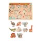 thumbnail image 5 of Tablero de rompecabezas con clavijas de madera capacidad de reconocimiento de entretenimiento tablero de rompecabezas con clavijas patrones de animales del zoológico para la ANGGREK Otros, 5 of 8