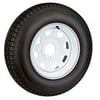 480 X 12 (B) TIRE AND WHEEL IMPORTED 4 HOLE PAINTED