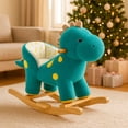 thumbnail image 2 of Juguete Montable Mecedora para Bebe y Niños Baby Gaon Dinosauiro Azul, 2 of 11