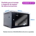 thumbnail image 3 of Gabinete Para Pared para equipo Telecomunicaciones Ens-rkgb6u Enson Enson ENS-RKGB6U Gabinete, 3 of 4