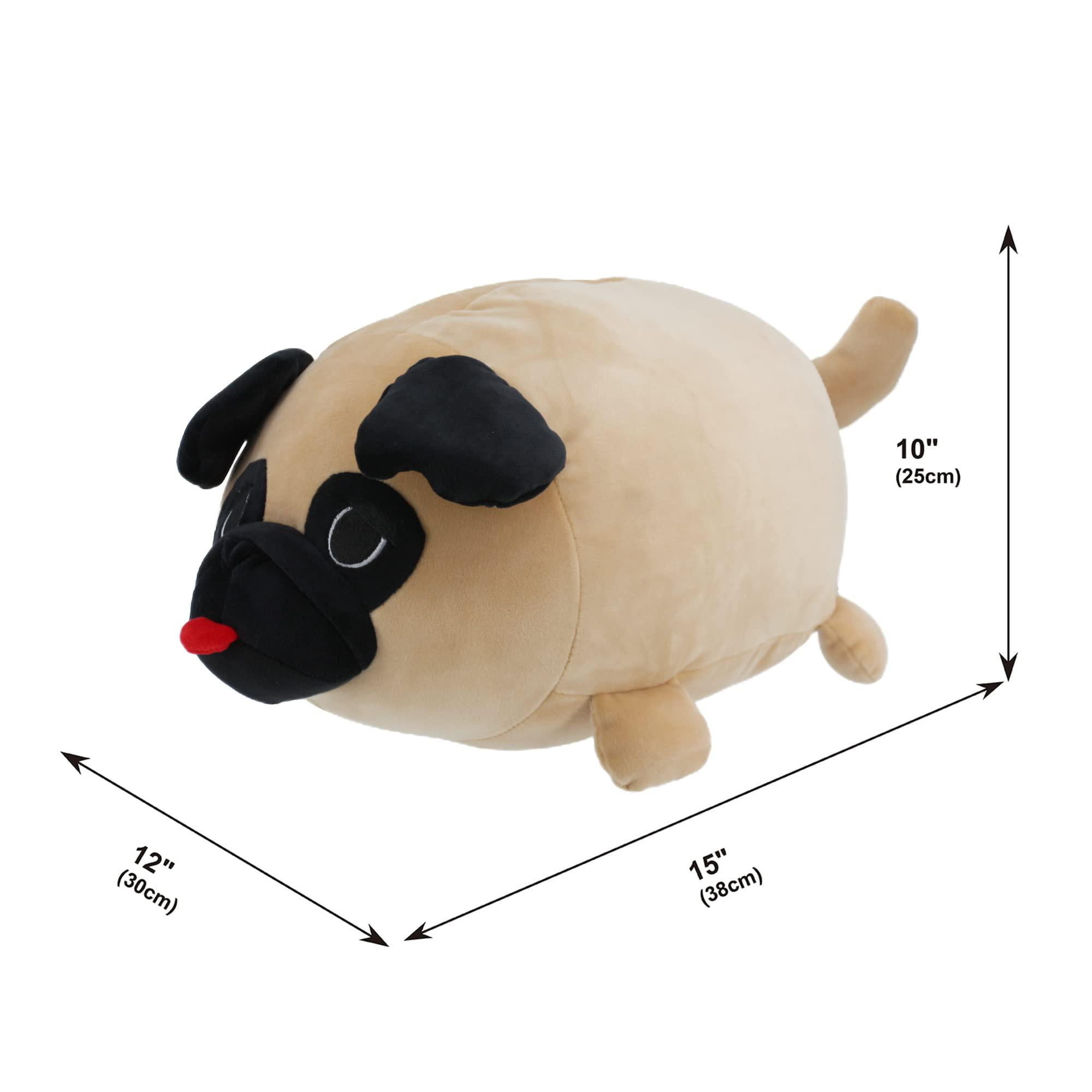 One Eyed Pug Hair Artisan Pillow 18 Inch – Pug Life