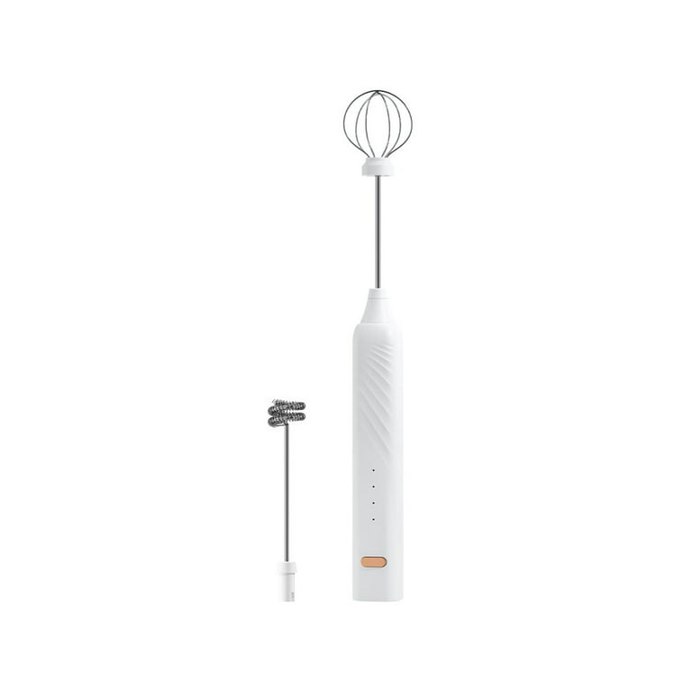 Be-tool Wireless Household Electric Egg Beater with 2 Stirring Rods 1200mA Kitchen Egg White Whipper 3 Speed Modes Low Noise, Size: 95*64*205mm/3.7*