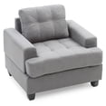 thumbnail image 5 of Glory Furniture Sandridge Microsuede Chair in Gray, 5 of 6