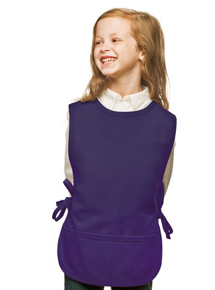 Purple Kids Art Smock Cobbler Apron by My Little Doc