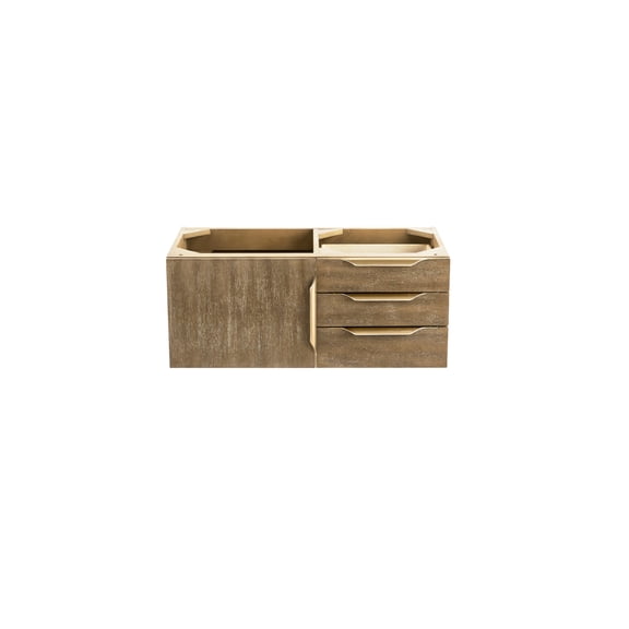 James Martin Vanities 983-V36-W-G Columbia 36" Single Wall Mounted Vanity Cabinet - Wood