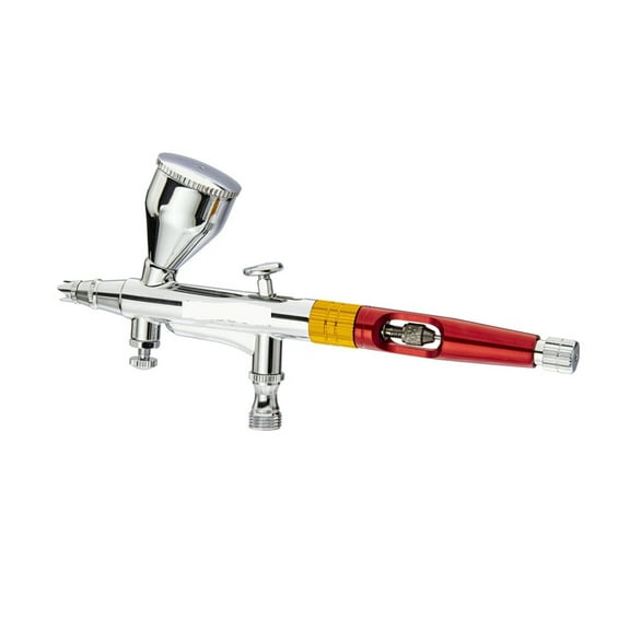 Airbrush Dual-action Spray Gun 9cc Airbrush Paint Nail Makeup Paint Tattoo Art DIY Tool 0.2mm/0.3mm/0.5mm ,User-Friendly Design