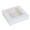 White, variant on 10 Pieces 1 Pack Cupcake Box Transparent Window Clear Inside Cake Box for Weddings Ceremonies Lightweight Easy Carrying