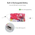 thumbnail image 3 of Christmas Rave Mask 7 colores LED Light Up Face Mask Leyfeng Máscara, 3 of 7