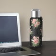 thumbnail image 5 of 20 Oz Pioneer Flower Coffee Tumbler Double Wall Insulated Stainless Steel Water Bottle | Metal Reusable Thermoses Flask with Cup Cap | Leak & Sweat Proof with Anti-Dust Lid, 5 of 7