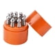 thumbnail image 1 of Juego de punzones para bloques de cúpula de joyería, herramientas de formación de metales, herramientas de estampado de joyería de procesamiento para 15 piezas, 1 of 10