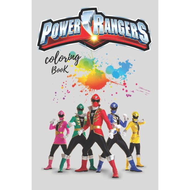 Download Coloring Book Power Ranger Coloring Pages For Kids Coloring Super Rangers And Power More Than 100 Pages Paperback Walmart Com Walmart Com