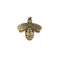 thumbnail image 1 of Acxico 1 pieza de latón retro abeja estatuilla pequeña abeja estatua ornamento casa animales figuras regalo, 1 of 5