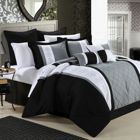 Chic Home Livingston 12 Piece Comforter Set Walmart Com