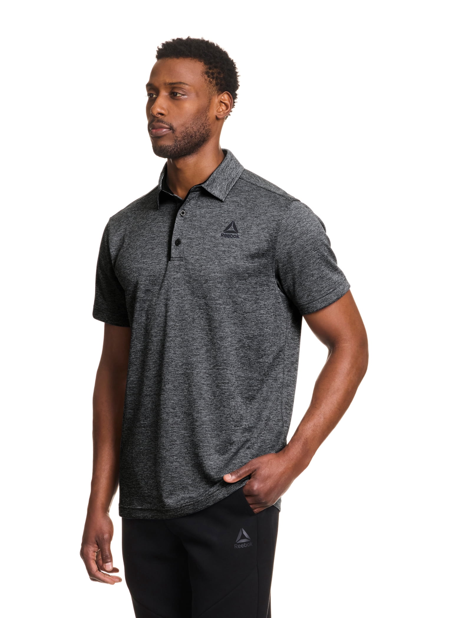 Reebok Men's and Big Men's Performance Polo Shirt, Sizes XS-5XL