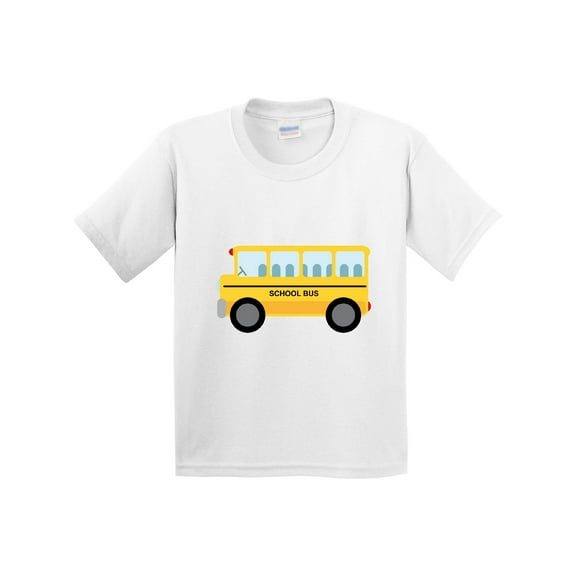 Inktastic School Bus Youth T-Shirt
