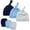3 Pack Mixed Colors 2, variant on Cotton Infant Beanie Mitten Sets Knot Newborn Girl Cap Soft Baby Boys Girls Beanies Toddler boy winter Hats and Gloves 3 Sets for 0-6 Months