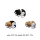 thumbnail image 5 of Bearachild Modelo de perro propenso, negro, blanco, ligero, liso, perrito, miniaturas, patrón de animales, estilo de algodón, multicolor, adorno para el Decoración como se muestra 4 Bearachild HA075121-03, 5 of 6