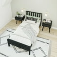 thumbnail image 6 of Max & Lily Scandinavian Twin Bed Frame, Solid Wood Platform Bed with Headboard, 6 of 7