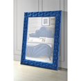 thumbnail image 1 of ACME Dante Accent Floor Mirror in Blue Velvet, 1 of 2