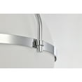 thumbnail image 2 of Lomique 11.2 in. 1-Light Indoor Chrome Finish Semi-Flush Mount Ceiling Light with Light Kit, 2 of 4