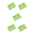 thumbnail image 2 of VONKY Pochette de Rangement pour Documents Sécurisée et Organisée Durable Vert Fluorescent 5Set, 2 of 6