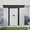 White+Black, variant on Jopath 5ft x 6ft Outdoor Storage Shed with Transparent Plate, Heavy Duty Metal Shed Garden Tool Shed with Lockable Door for Backyard, Patio White