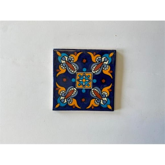 Talavera L113 4X4 4 x 4 in. Mexican Decorative Tiles, L113 - Pack of 4