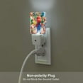 thumbnail image 5 of Cute Cartoon Square Night Lights Graphic Super Mario Pattern Modern Acrylic Plastic Ornament Energy Efficient Hallway Indoor Room Home Bedside Smart Sensor Lamp, 5 of 7