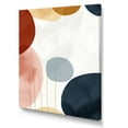 thumbnail image 2 of Designart "Minimal Boho Pattern in Beige IV" Abstract Canvas Wall Art - Modern Colorful Abstract Minimalism Bedroom Canvas Wall Art, 2 of 6