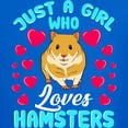 thumbnail image 3 of CafePress - Just A Girl Who Loves Hamsters Gift Women T Shirt - Dark T-Shirt Kids XS-XL, 3 of 4