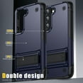 thumbnail image 5 of Designed for Samsung Galaxy S22 Plus Case, with Hidden Kickstand Military Grade Drop Protection Dustproof Hybrid Hard PC Kickstand Phone Case Cover for Men Women for S22 Plus, Navyblue, 5 of 7