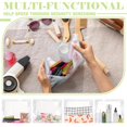 thumbnail image 4 of Bolsa de maquillaje Xuniea Mini, transparente, 50 unidades, organizador de PVC impermeable, 4 of 6