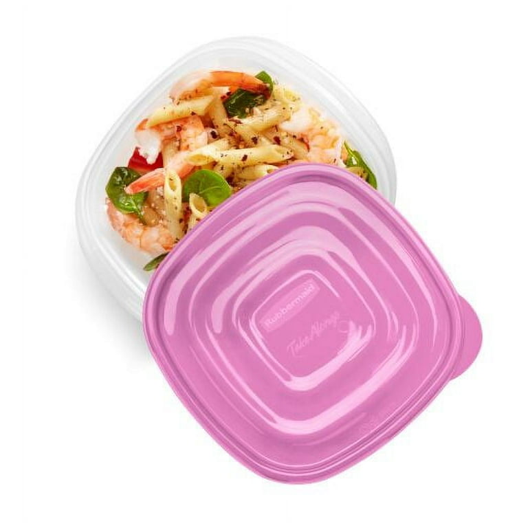 Rubbermaid TakeAlongs 15-Cup Round Food Storage Containers, Special-Edition  Orchid Purple, 2-Pack 