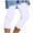 White, variant on Womens Capri Pants Plus Size Summer Casual Vocation Beach Capris Active Stretch Yoga Pants Clearance Clothes Under $5.00