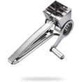 thumbnail image 1 of TORUBIA Multifunctional Rotary Cheese Planing Grater Stainless Steel Cheese Presser Shredder Cutter Grinder Kitchen Kit-Silver, 1 of 9