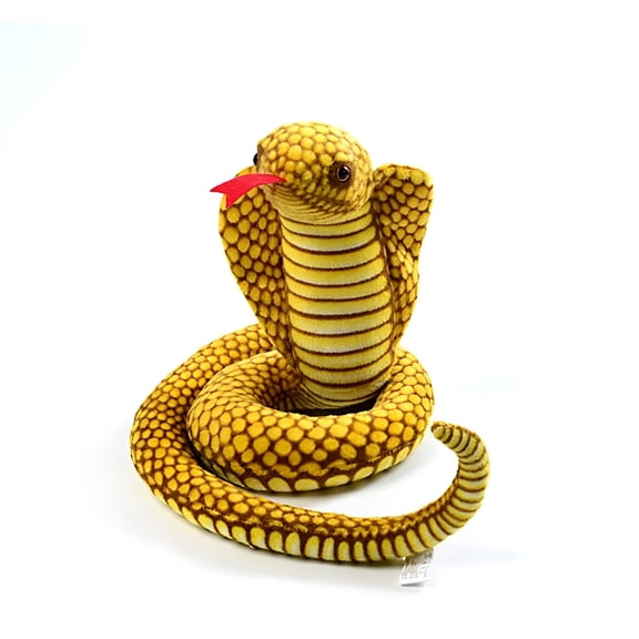 BESTSKY Anaconda Snake Stuffed Animal,Cobra Snake Plush Toy,43 Inches Realistic Reptile Toy Gift for Kids Boys Girls