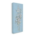 thumbnail image 3 of Stupell Industries Simple Botanical Floral Stems Pattern Blue Background Paintings Gallery-Wrapped Canvas Print Wall Art, 13x30, by Sally Swatland, 3 of 5