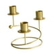 thumbnail image 3 of Portavelas de pilar, candelabro cónico, candelabro de Metal, candelabro, soporte para decoración, fiesta, festivo dorado, 3 of 9