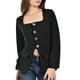 thumbnail image 4 of Blusa con botones metalicos Roman Fashion /Juvenil, 1912 (Negro) negro M, 4 of 5