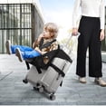 thumbnail image 3 of Travel Seat For Kids, Portable Chair, Kids Ride-on Suitcase, Child Seat For Luggage, 3 of 6