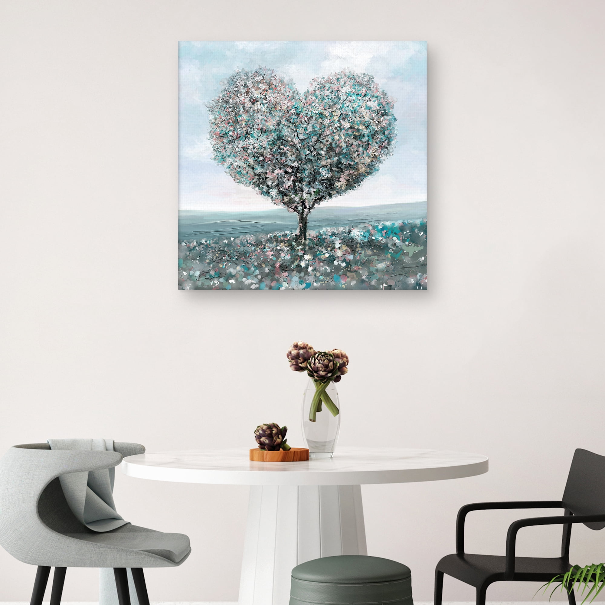 Tree of Love by Studio Arts Canvas Art Print